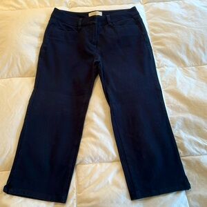 Talbots 4P navy capris